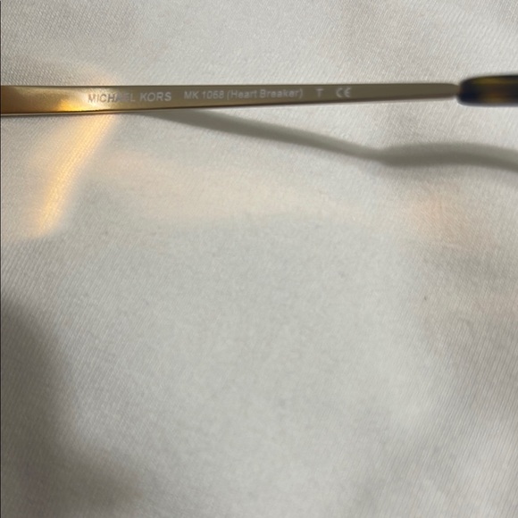 Michael Kors Gold Heart Sunglasses - Picture 10 of 13